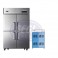 유니크 UDS-45VRFDR (45박스 수직냉동/장 디지털 냉장 우2 냉동 좌2)